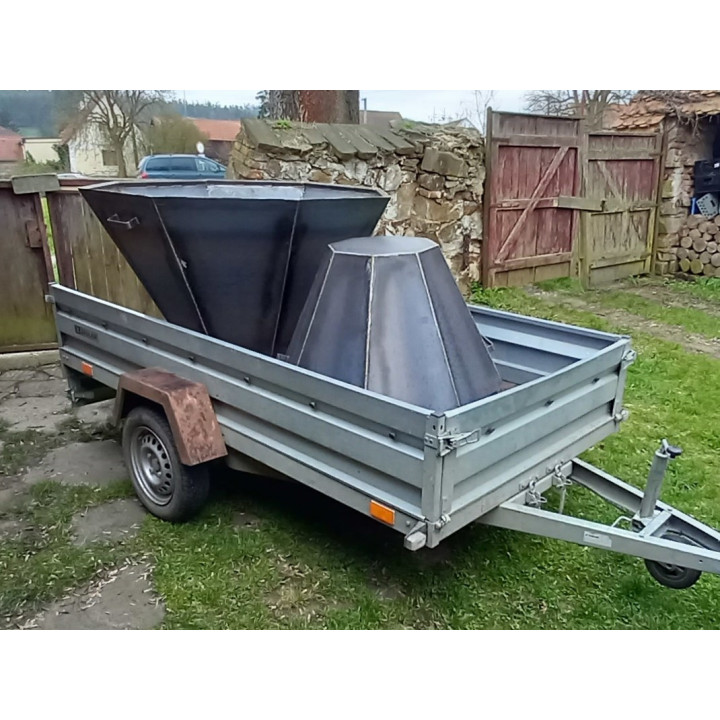 Pflanzenkohle Ofen Kon-tiki 260 l