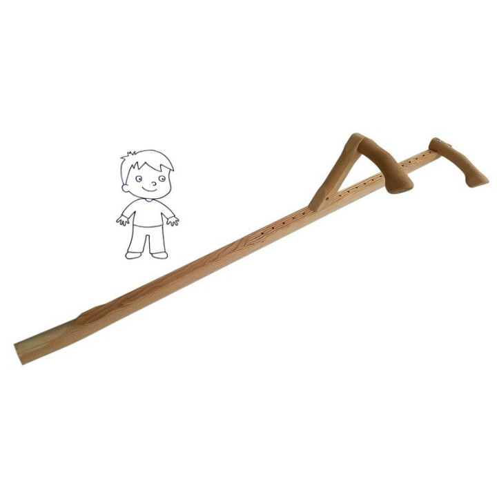 Sensenwurf für Linkshänder Ergonomisch Verstellbar Esche