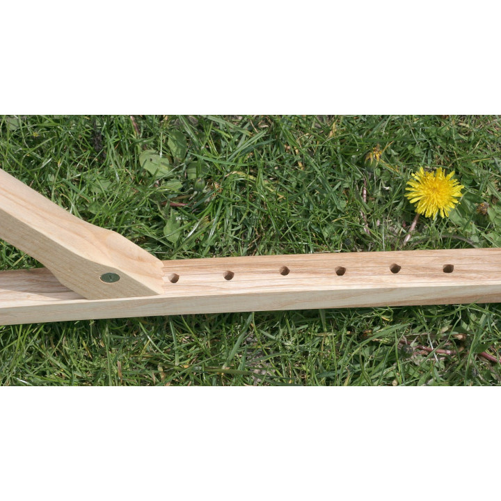 Ergonomické kosiště jasanové nastavitelné velikost S délka 150 cm