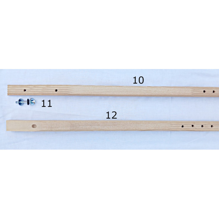 Sensenwurf für Linkshänder Ergonomisch Verstellbar Esche