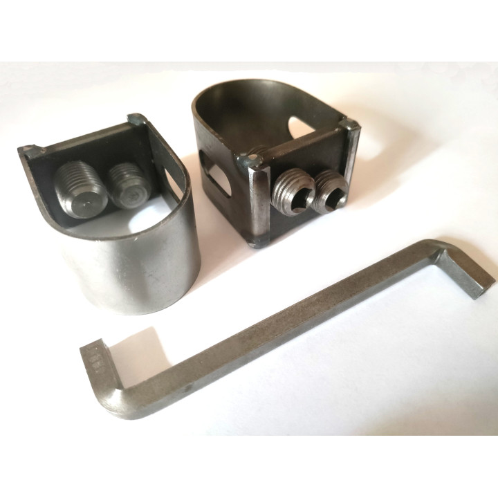 Scythe attachment ring riveted - big